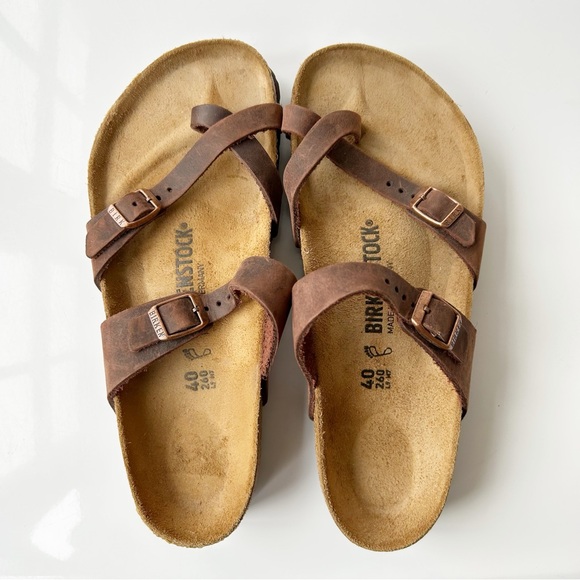 Birkenstock Brown Mayari Birkibuk Sandals (Size 40/9.5) - Picture 5 of 6
